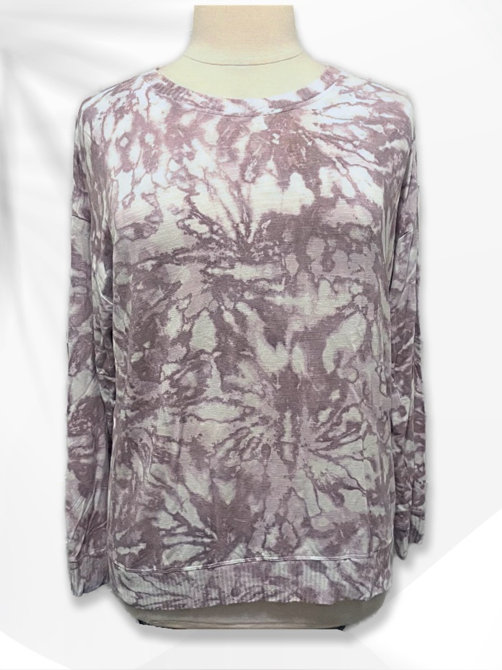 Andrew Marc Sport Lightweight Tie-Dye Pullover Sweatshirt 1X